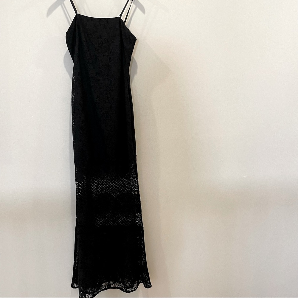 NWT Alberto Makali Designer Lace Evening Gown Dress Mermaid Removable Straps